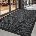 Front Door Mat Outdoor, Non-Slip and Heavy Duty Welcome Mat, Low Profile Easy by Unknown