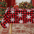 misaya Rectangle Waterproof Vinyl Table Cloth, Wipeable Tablecloth by misaya