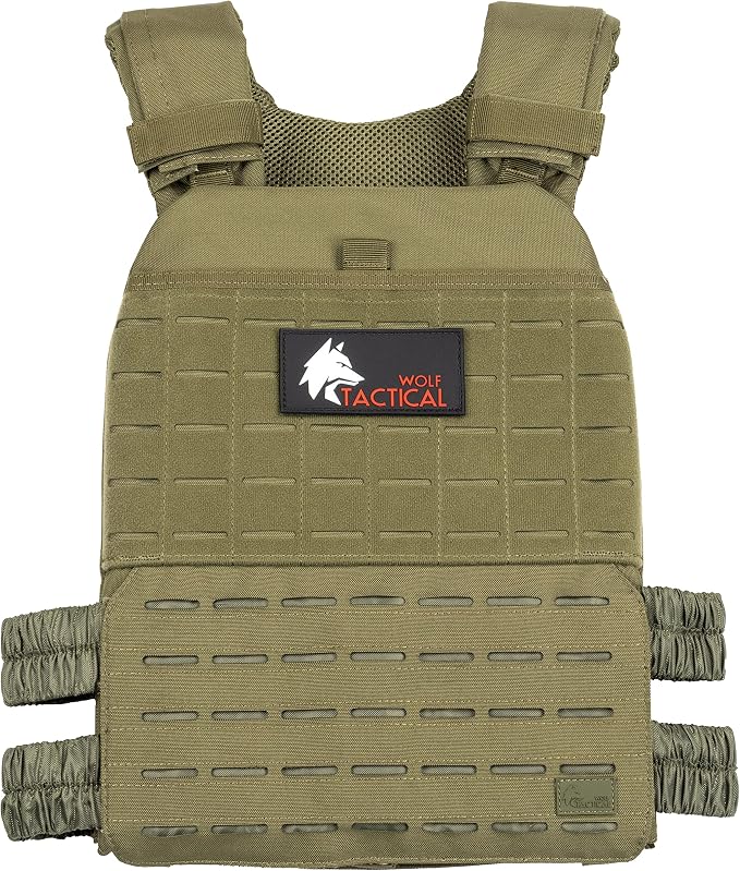 Wolf Tactical Adjustable Weighted Vest by WOLFTACTICAL