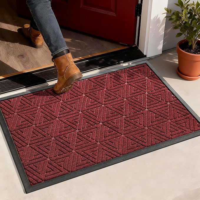 Yimobra Large Door Mat 47x32, All-Weather Waterproof Non-Slip Welcome Matt by Yimobra