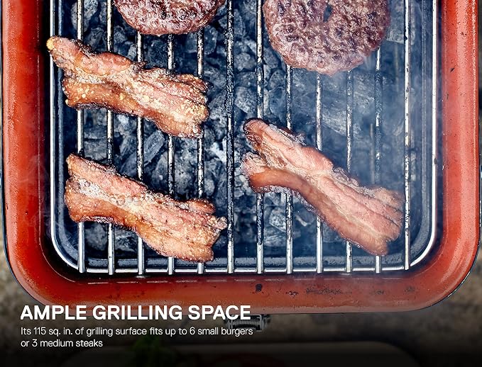Everdure CUBE Portable Charcoal Grill, Tabletop BBQ, Perfect Tailgate, or - Image 5