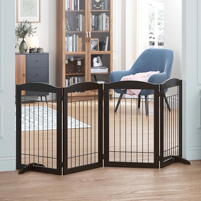 Spirich Freestanding Wire Pet Gate by SpirichLLC