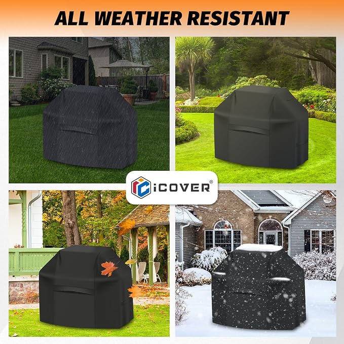 iCOVER Grill Cover 70 Inch, BBQ Grill Cover - Image 7