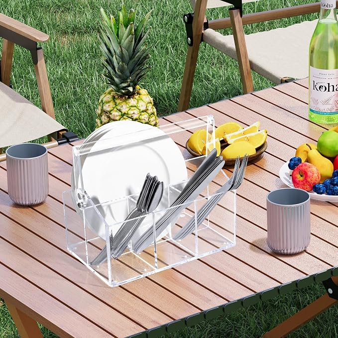 Acrylic Utensil Holder - Image 8