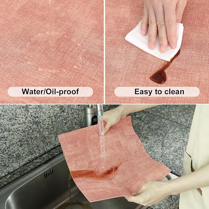 Homaxy Faux Leather Heat Resistant Placemats - Image 4