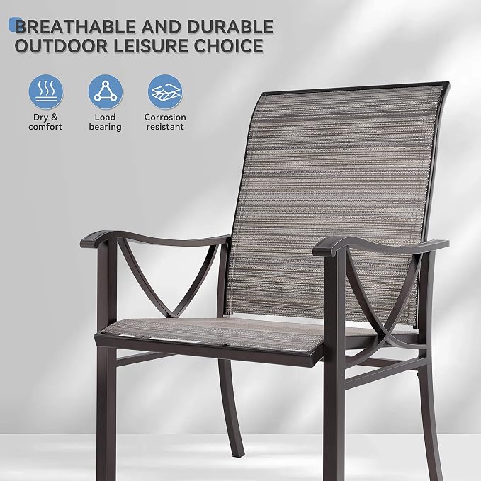 Kurapika 7-Piece Patio Dining Set, Patio Furniture Set - Image 4