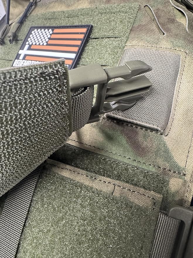 Redemption Crusader 2.0 Molle Quick Release Buckles Airsoft Vest - Image 7