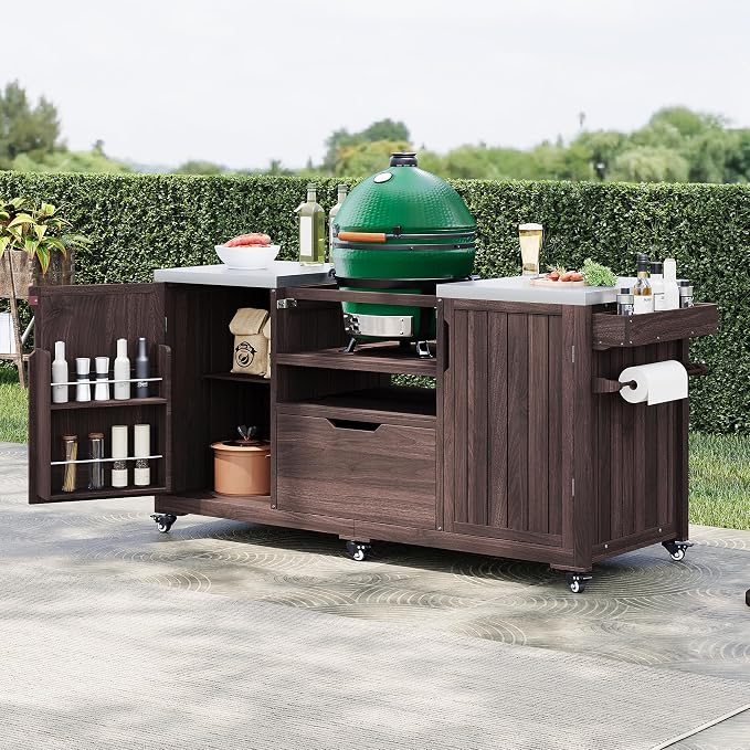 Merax 66.5" Outdoor Grill Table by Merax