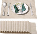 Placemats Set of 12, Heat and Stain Resistant Indoor/Outdoor Place mats by BxzanDya-LifeSmartMaker