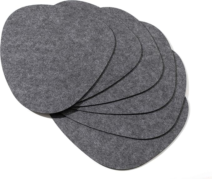 Chillify Table Coaster Set of 6 | Felt Coasters | Non-Slip, Heat-Resistant - Image 2