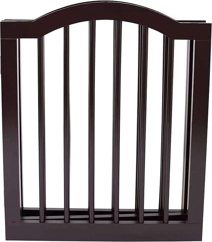 INTERNET'S BEST Arched Top Dog Gate | 3 Panel, and Porch | Portable, Extra Wide - Image 9