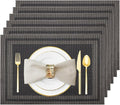 Placemats Set of 6 Washable&Wipeable Place mats by Uolr