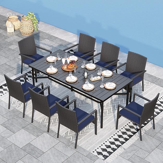 Sophia & William 9 Pieces Patio Dining Set by SophiaWilliam