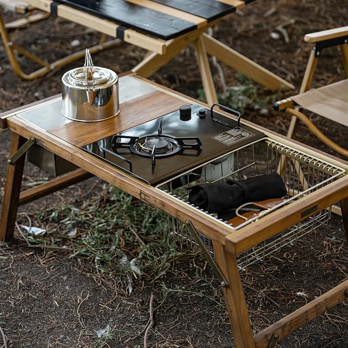 Naturehike Camping Gas Stove for IGT Table, Folding Isobutane Stove - Image 2