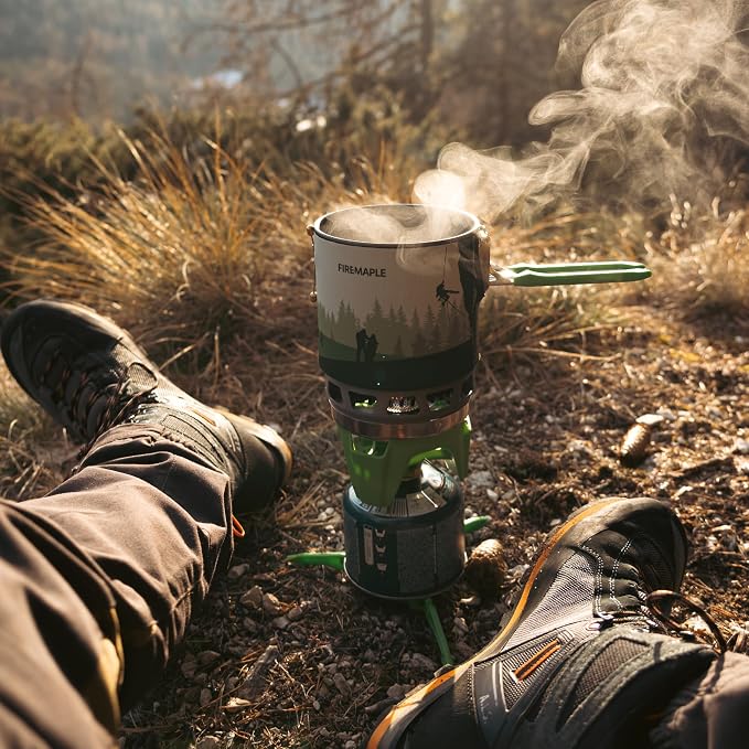Fire-Maple "Fixed Star 3" Personal Cooking System | Pot/Jet Burner Stove System - Image 4