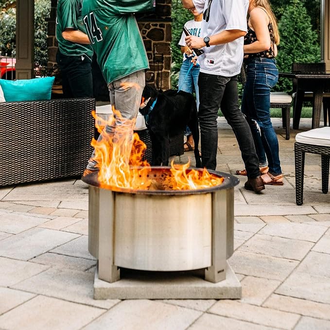 Breeo Smokeless Fire Pit | 27.5 inch Smokeless Firepit - Image 7