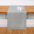 Solino Home Light Grey Table Runner 90 Inches Long by SolinoHome