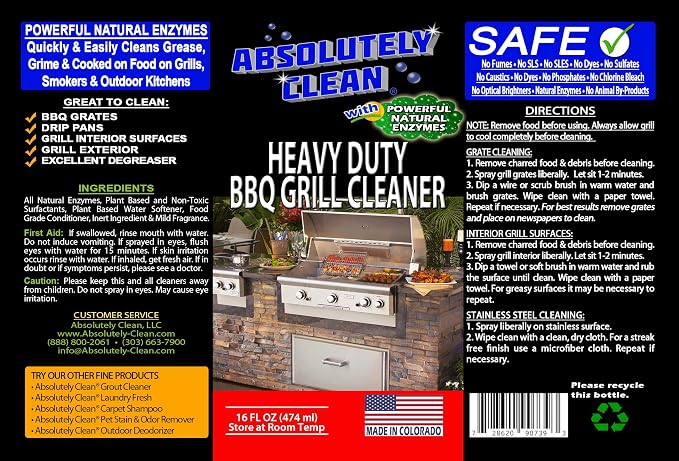 Absolutely Clean IT JUST WORKS GREAT as Grill Cleaner Spray! - Image 6
