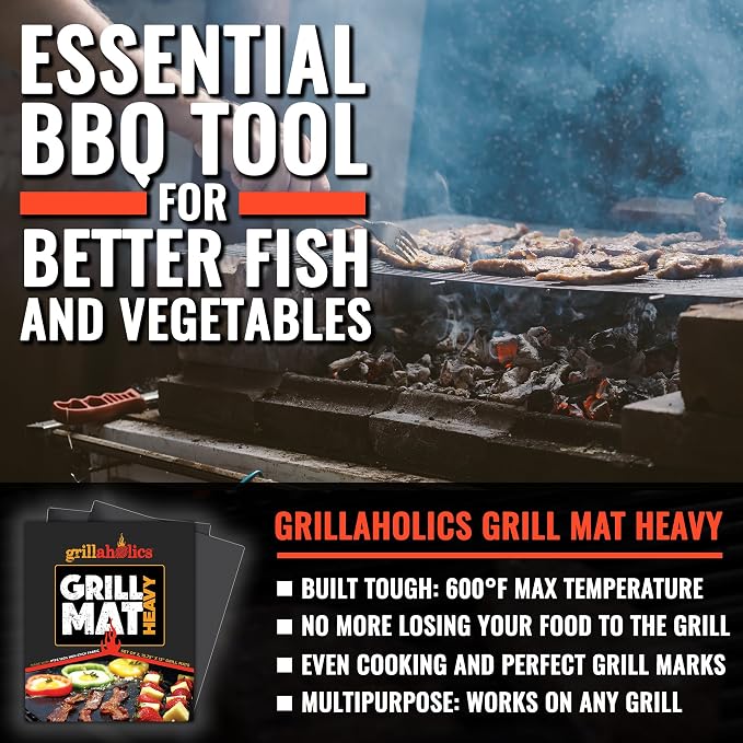 Grillaholics BBQ Grill Mat Heavy - Image 2