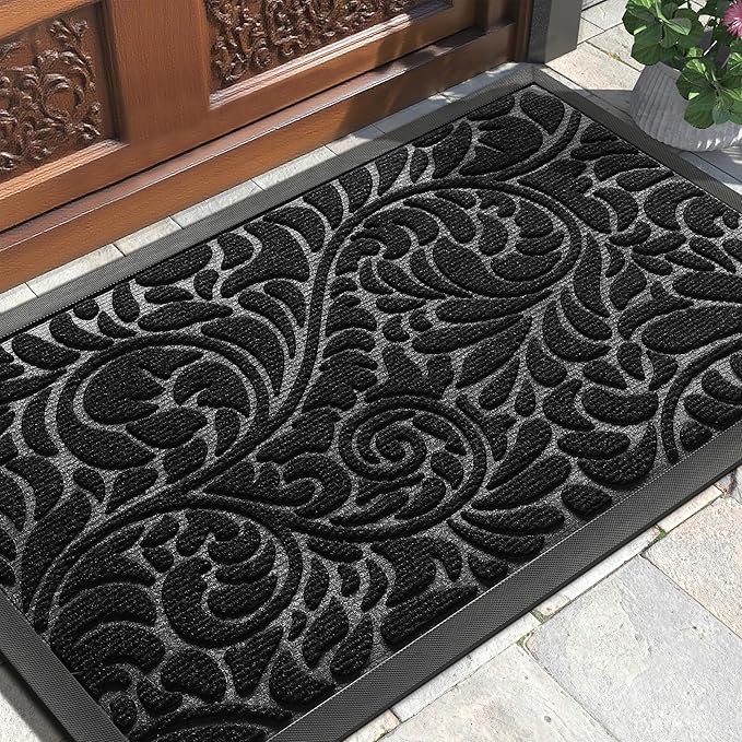 Yimobra Large Door Mat Outside Entrance 36x24, Waterproof Sturdy Outdoor Mats by Yimobra