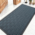 OLANLY Front Door Mat Outside Entrance 47x23, Heavy Duty Sturdy Natural Rubber by OLANLY