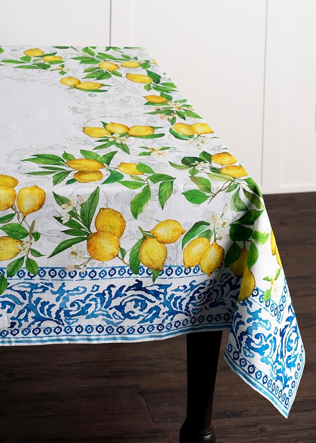 Maison d' Hermine Table Cloth Rectangle Table 100% Cotton 70 x 90 Inches - Image 7