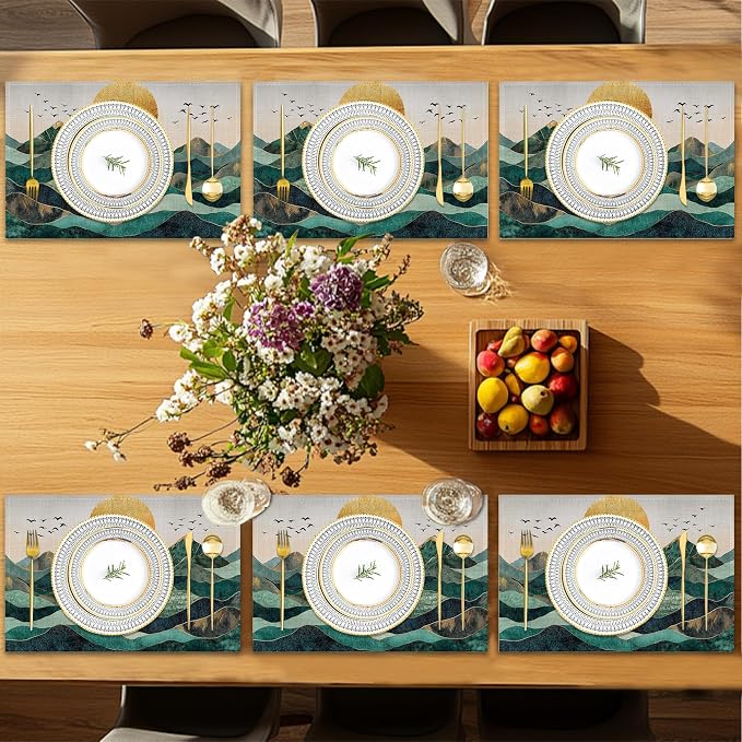 Sunrise Placemats Set of 6 - Image 7
