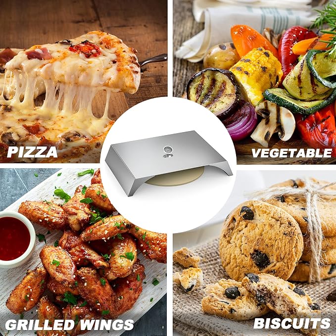 Skyflame Universal Stainless Steel Pizza Oven Kit - Image 5