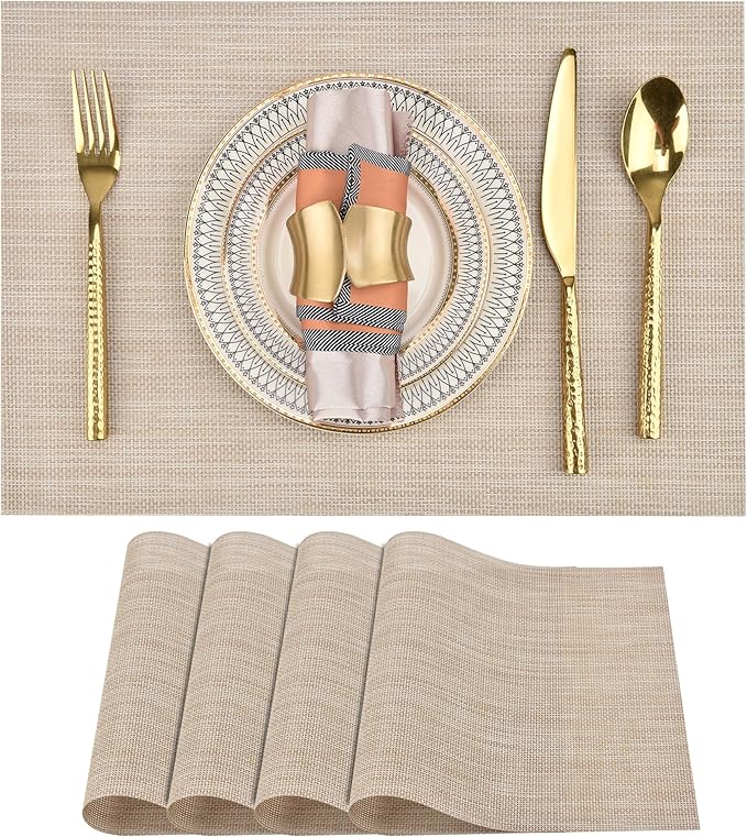 SLKQG Placemats Set of 4 by SLKQG