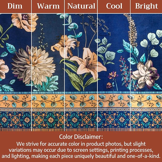 Maison d' Hermine Premium Table Cloth Square Table 100% Combed Cotton 70 x 70 - Image 9