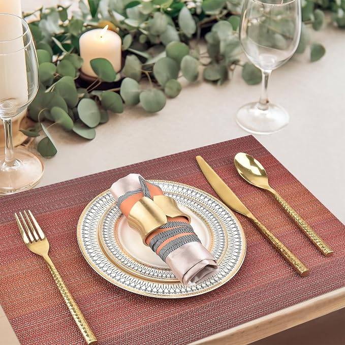 SLKQG Red Placemats Set of 4 - Image 6