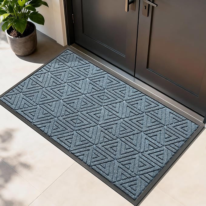 Yimobra Extra Large Door Mat 60x36, All-Weather Waterproof Non-Slip Welcome by Yimobra
