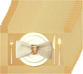 Placemats Set of 12 Washable&Wipeable Place mats by Uolr