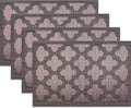 Vinyl Placemats Set of 4 by PandaPalm