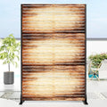 Casaphoria 72" H x 47" W Metal Outdoor Privacy Screen, Freestanding Decorative by Casaphoria