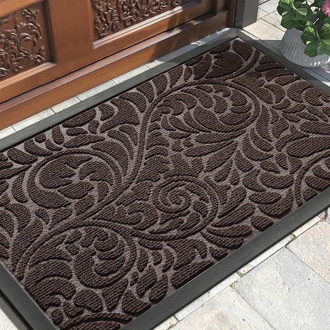 Yimobra Large Door Mat Outside Entrance 36x24, Waterproof Sturdy Outdoor Mats by Yimobra