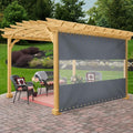Covers & all Outdoor Clear Panel Curtain, 12 oz Vinyl Outdor Curtains by CoversAll