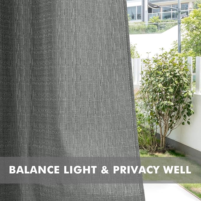 HolidayIdeas 4 Panels Outdoor Curtains - Image 5
