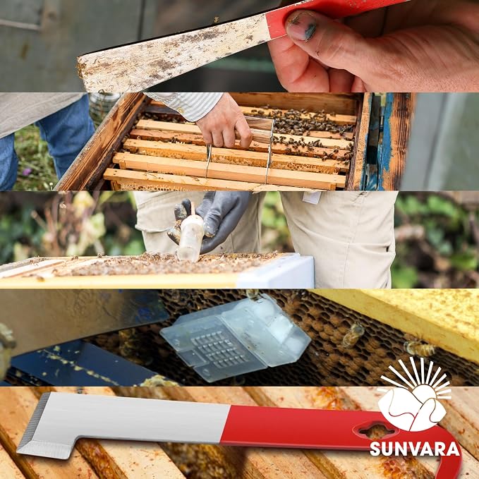 SunVara Bee Keeping Starter Kit Beekeeping Supplies, Bee Keeping Supplies-All - Image 7