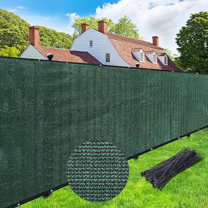UPGRADE Privacy Screen Fence 5' x 50' Commercial Shade Cover by UPGRADE