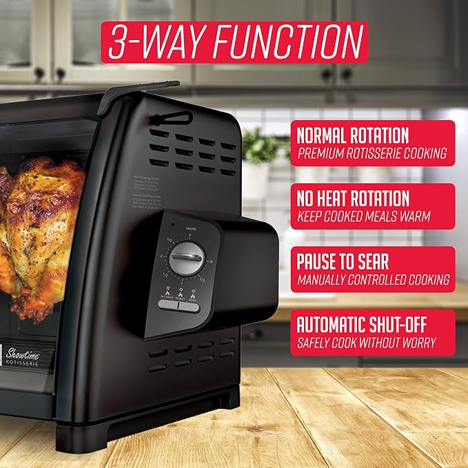 Ronco Modern Rotisserie Oven, Large Capacity Countertop Oven, Easy-to-Use - Image 5