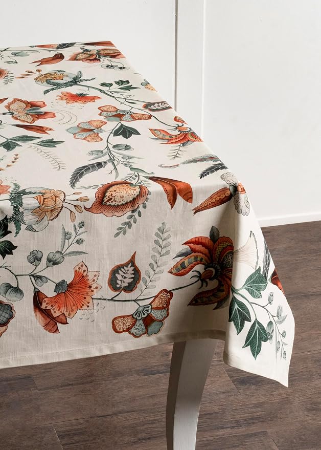 Maison d' Hermine Table Cloth Rectangle Table 100% Cotton 70 x 90 Inches Fall - Image 7