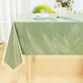 Smiry Rectangle Table Cloth 60x120 Inch, Waterproof Wipeable Vinyl Tablecloths by Smiry