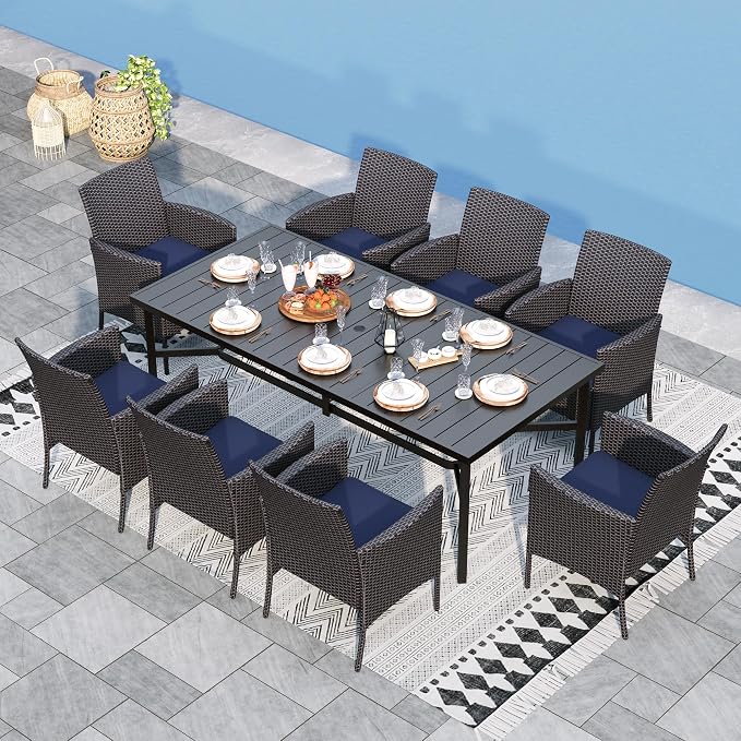Sophia & William 9 Pieces Patio Dining Set by SophiaWilliam
