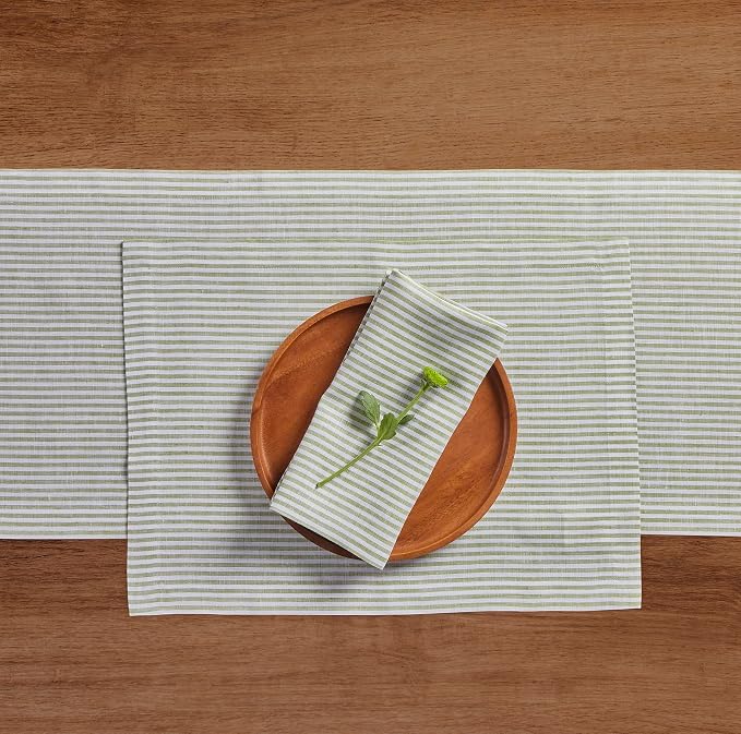 Solino Home Linen Table Runner 144 Inches Long - Image 3