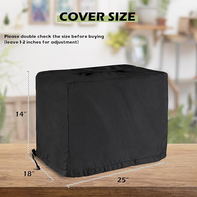 Grill Cover for NXR 3 Burner Portable Gas Grill, Heavy-Duty 600D Outdoor - Image 7