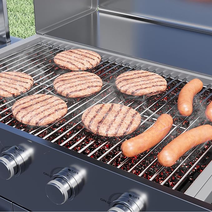 17" Cooking Grates for Home Depot Nexgrill 720-0830H, 17 Inches Stainless Steel - Image 4