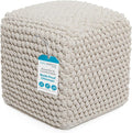 BIRDROCK HOME Bud Pouf Foot Stool Ottoman by BIRDROCKHOME