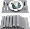 Placemats Set of 6, Heat and Stain Resistant Indoor/Outdoor Place mats by BxzanDya-LifeSmartMaker