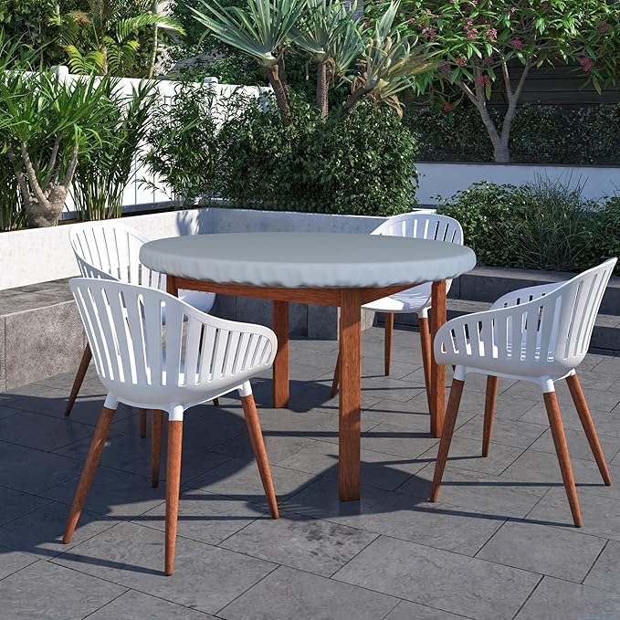 Covers & All Round Table Top Cover, 18 Oz Heavy Duty Waterproof UV & Weather - Image 6